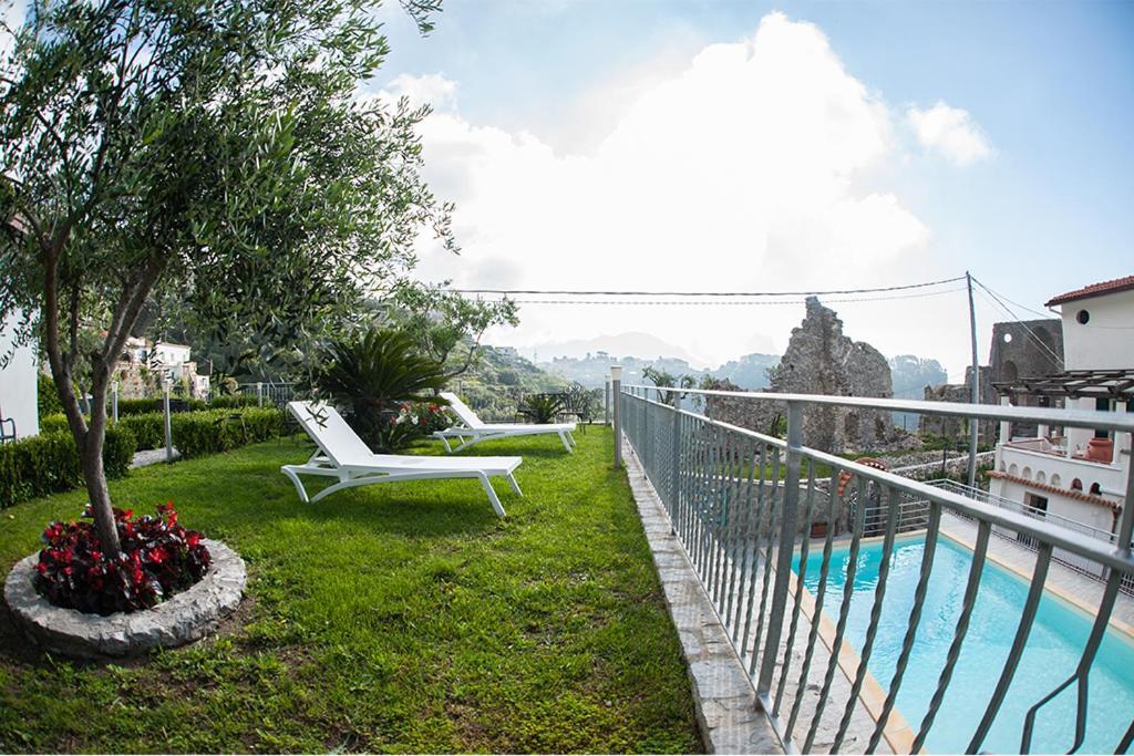 Lo Smeraldo Private Pool Villa Ravello By Elodeagroup Scala Exterior foto